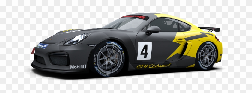 Porsche Vector Gt4 - Porsche Cayman Clipart #2800356