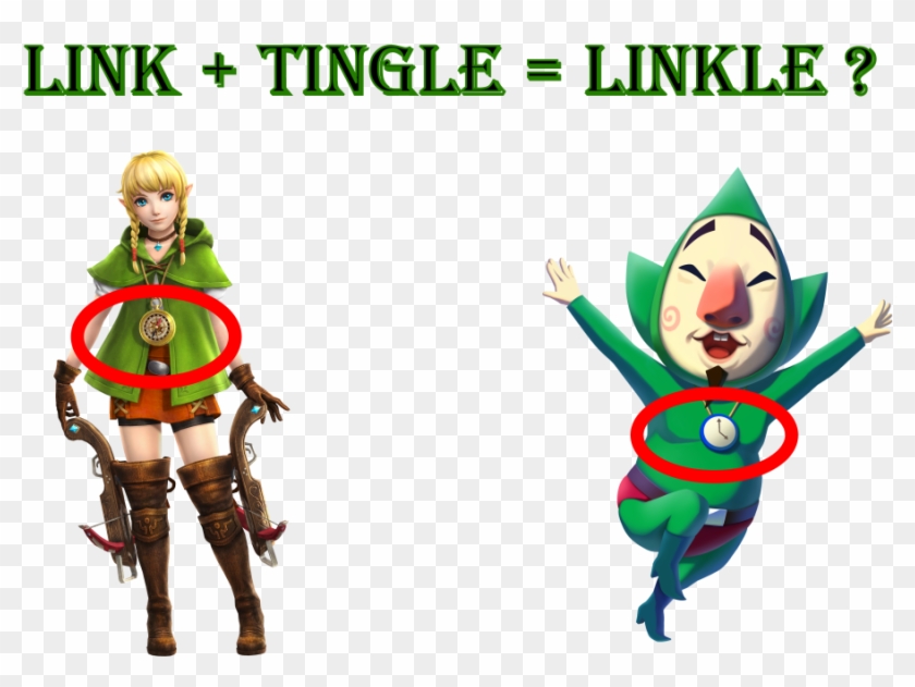 The Appeal Of The Name "linkle" For A Female Link - Tingle Zelda Clipart