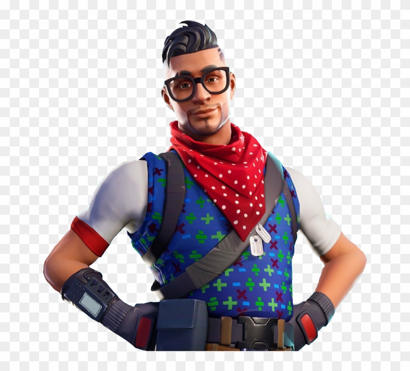 Couldn't Find A Png Of This Image Of Prodigy, So I - Prodigy Skin Fortnite Png Transparent Clipart #2801287