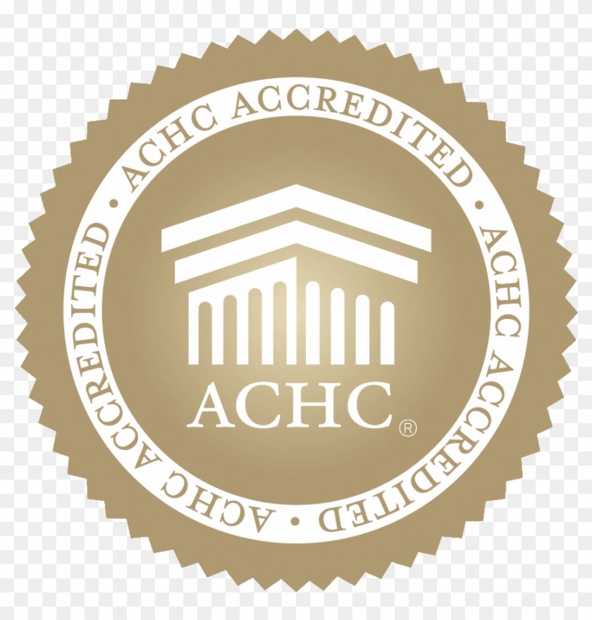 Achc Gold Seal Of Accreditation 2018 Rgb - Achc Accreditation Clipart #2801444