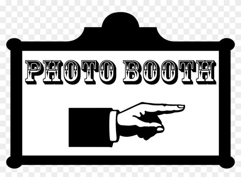 Vector Black And White Library Photo Booth Clipart - Salt Lake Valley - Png Download #2801486