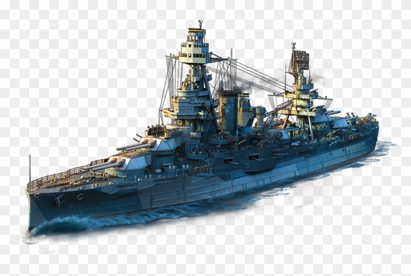 Navy Png Transparent - World Of Warships Uss Texas Clipart #2801548