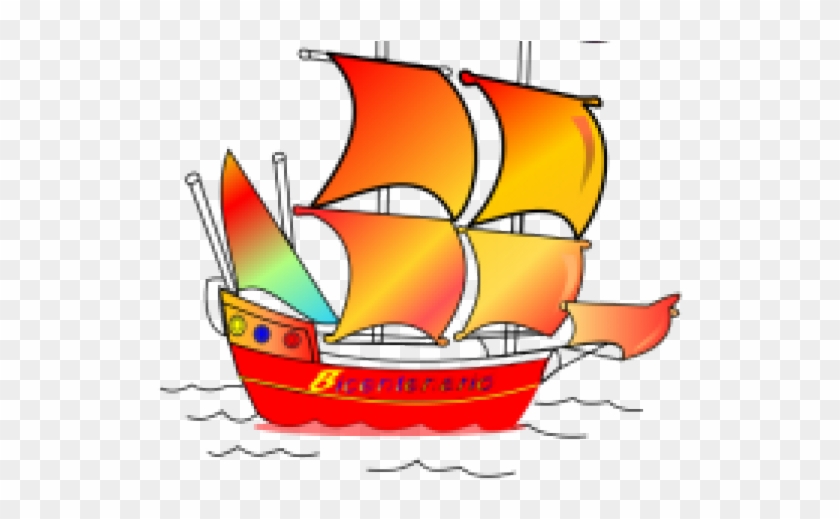 Battleship Clipart Barko - Gambar Kapal Layar Kartun - Png Download
