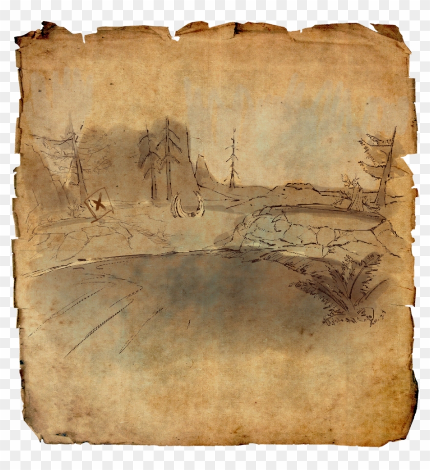 Eastmarch Treasure Maps Elder - Hew's Bane Treasure Map Eso Clipart #2801968