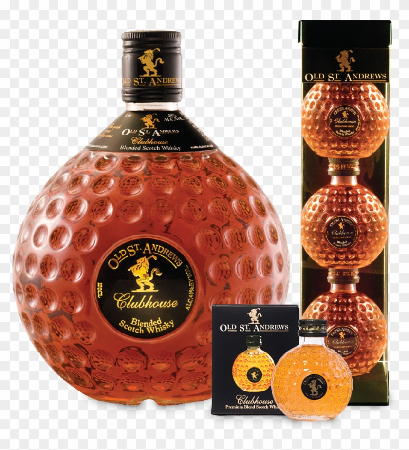 Whisky Clipart Whiskey Bottle - Old St Andrews - Png Download
