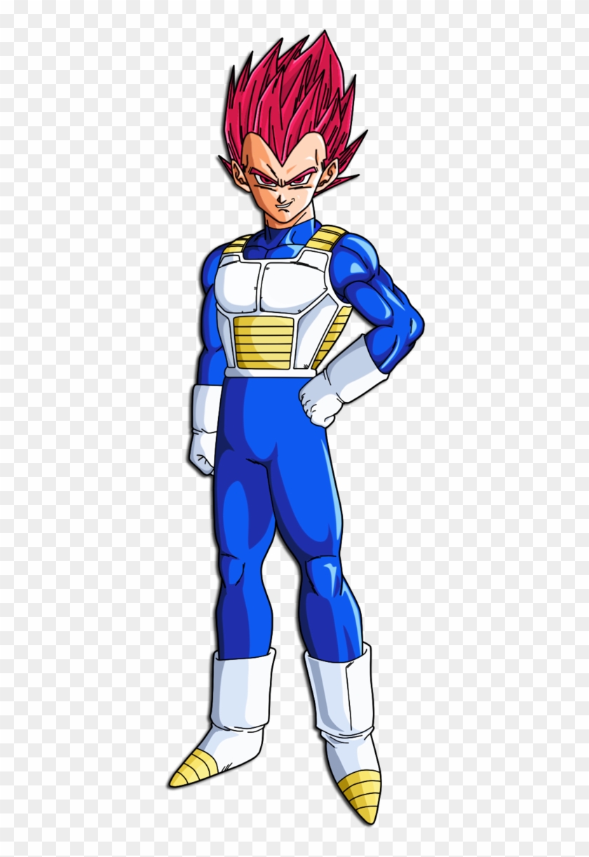 Vegeta God Png - Vegeta Super Saiyan God Png Clipart