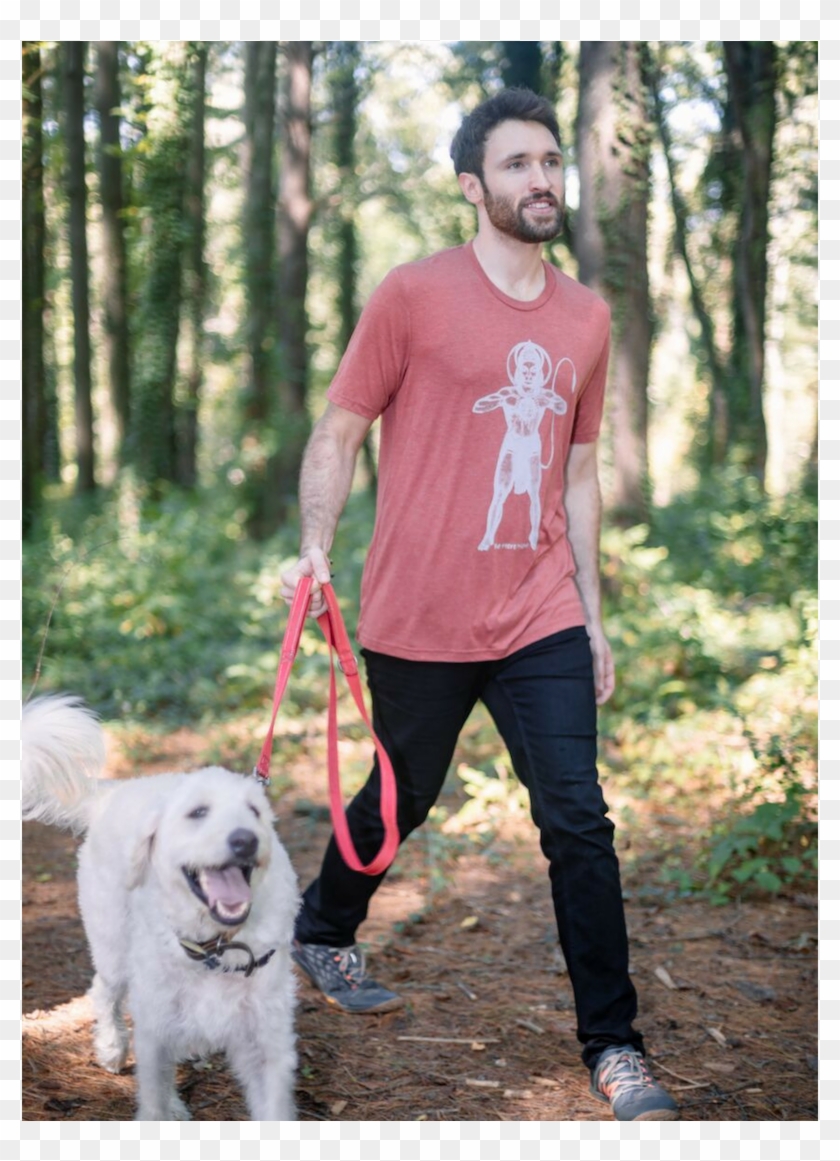 Mystery Print Be Here Now Hanuman Tee - Companion Dog Clipart