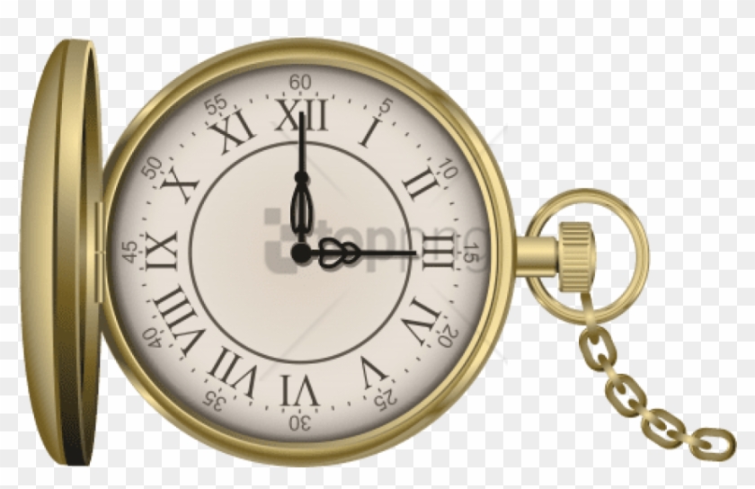 Free Png Old Pocket Clock Png Image With Transparent - Clip Art Pocket Watch