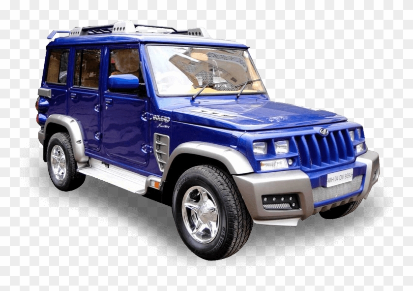 Mahindra Bolero Customisation - Mahindra Bolero Blue Colour Clipart