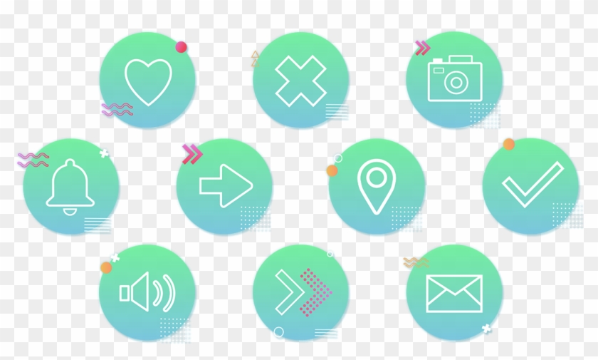 *the Effects Shown Are Just A Part Of What Is Available - Circle Clipart