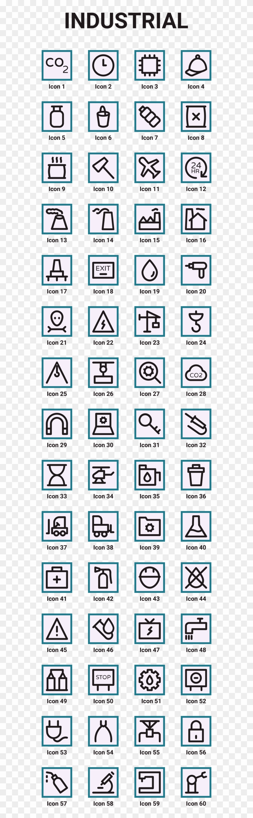 Industrial Icons And Elements Industry Icon Pack After - Colorfulness Clipart #2804041