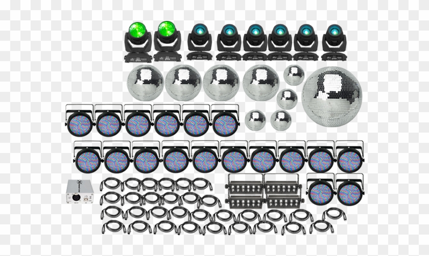 Chauvet Dj Intimidator 350 Club Install Pack - Circle Clipart #2804063