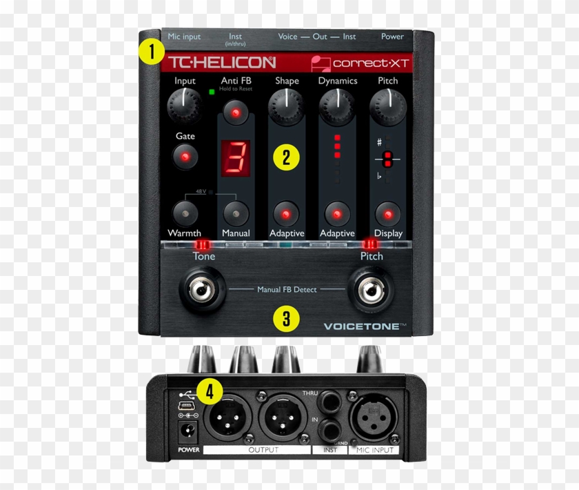 Eliminate Vocal Stress - Tc Electronic Voice Correct Xt Clipart #2804132