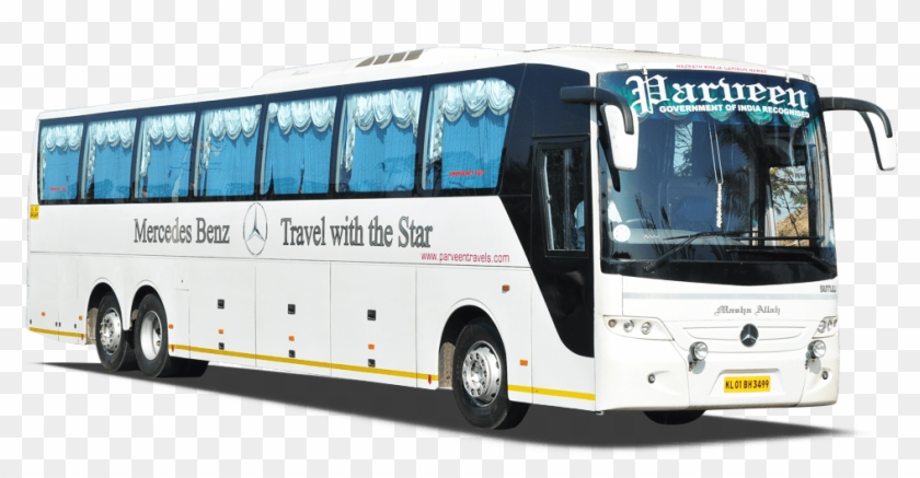 Ap Tourism Chennai Ac Mercedes Benz Multi Axile Bus - Parveen Travels Sleeper Bus Clipart #2804219