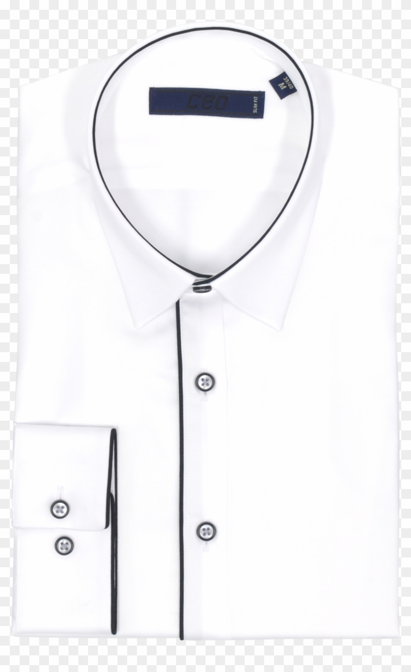 White Shirt Button Png - Formal Wear Clipart #2804770
