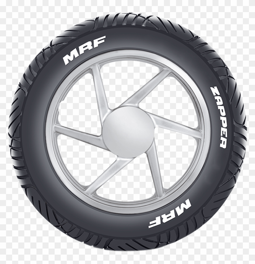 Bike Tire Png - Mrf Two Wheeler Tyres Clipart #2804991