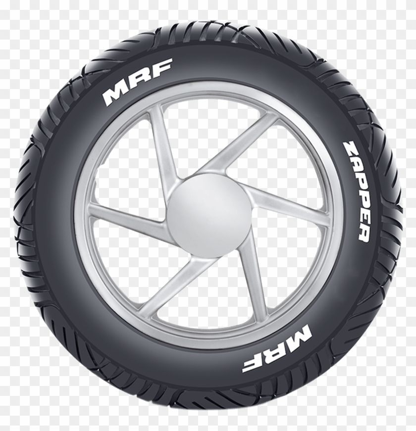 Bike Tire Png - Mrf Two Wheeler Tyres Clipart
