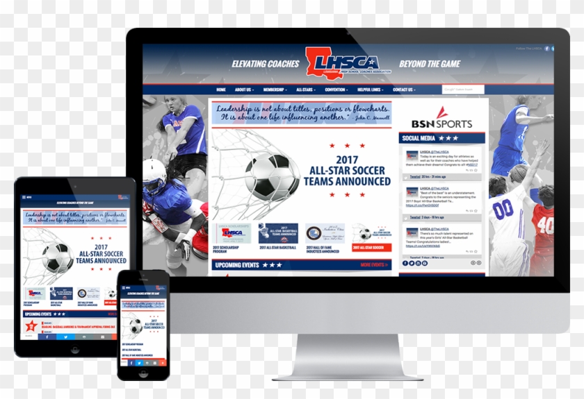 Responsive Designs - Soccer Ball In Net Clipart