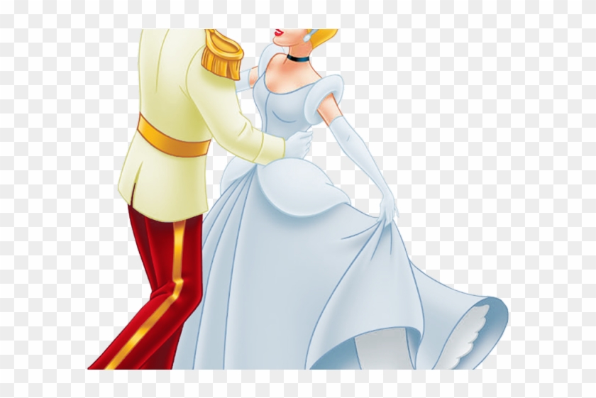 Bride Clipart Prince Charming - Cenicienta Y El Principe - Png Download #2805520