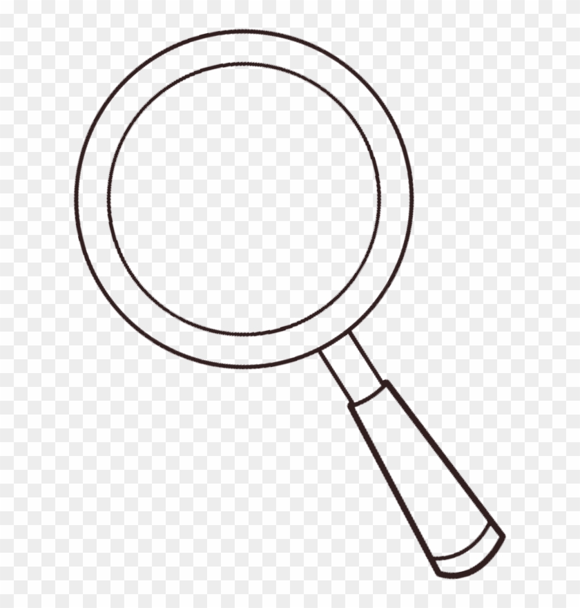 Download - Magnifying Glass Clipart Black And White - Png Download #2805572