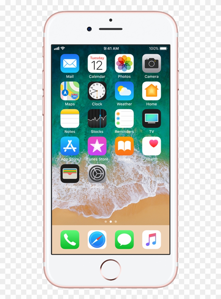 Iphone 7 Png - Iphone 7 App Png Clipart