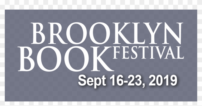 Brooklyn Book Festival Logo - Brooklyn Book Festival Clipart #2805847