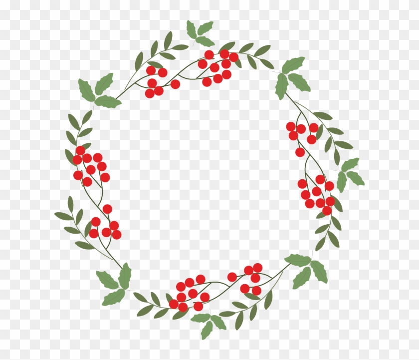 Graphic Design, Designer, Wreath, Point, Petal Png - Christmas Wreath Vector Png Clipart