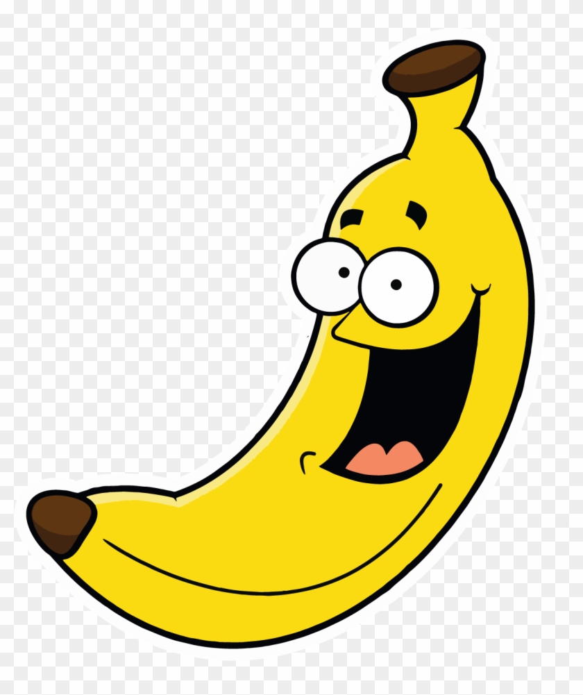 Full Menu Smiling Banana Leaf Clipart #2806026