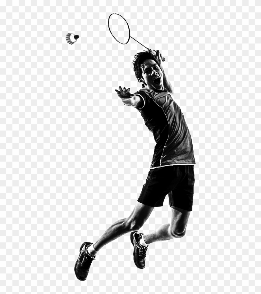 It's Up To You - Badminton Player Smash Hd Clipart