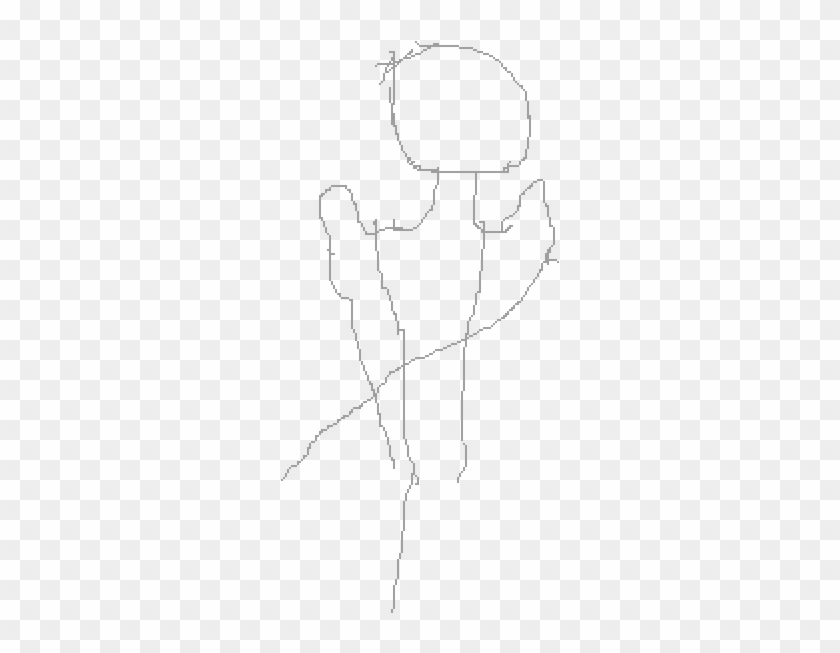 Badminton Drawing Sketch - Figure Drawing Clipart