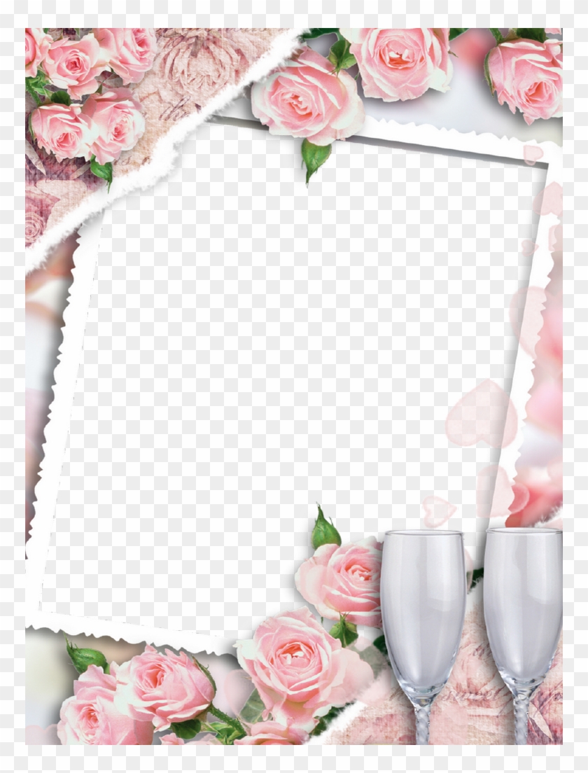 Pin Uživatele Mária Pospíšilová Na Nástěnce Png Rámečky - Pink Frame Wedding Png Clipart