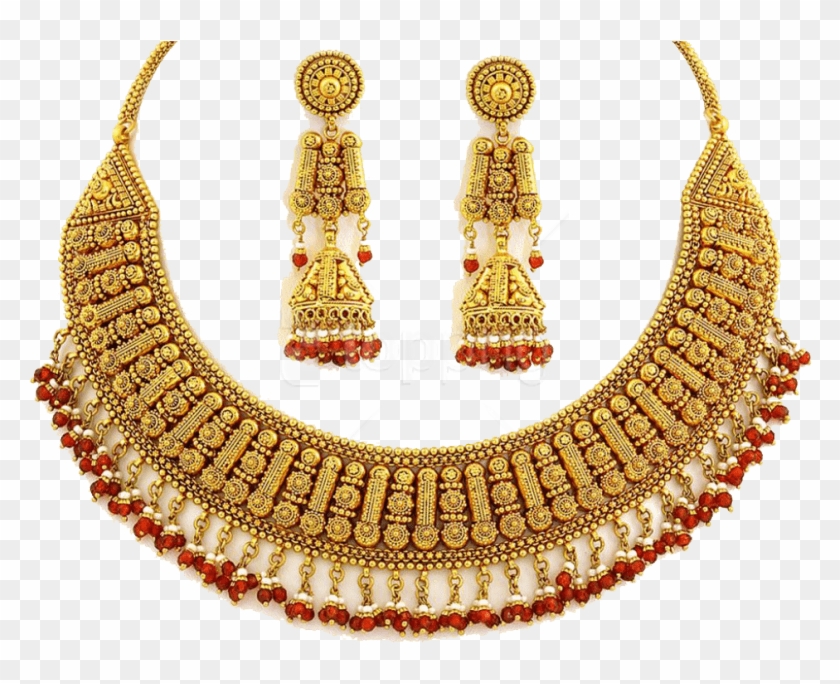 Free Png Jewellery Necklace Png - Gold Jewellery Clipart