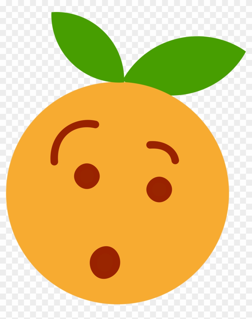 This Free Icons Png Design Of Smiley Clem Euh - Mandarin Orange Cartoon Clipart #2807426