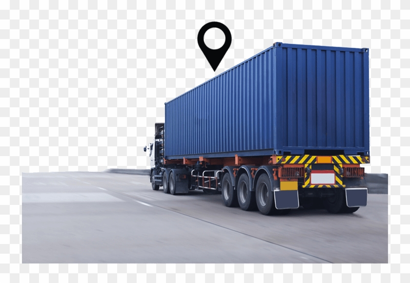 Truck Tracking - Trailer Truck Clipart #2807650