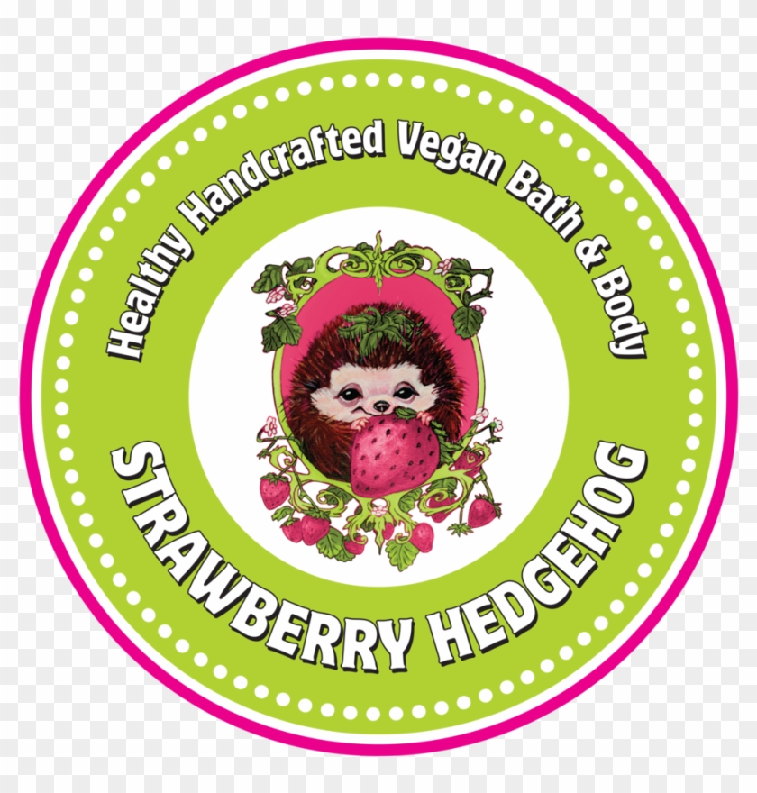 Strawberry Hedgehog Handcrafted Vegan Soaps, All Natural Clipart #2808341