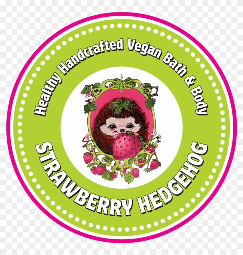 Strawberry Hedgehog Handcrafted Vegan Soaps, All Natural Clipart