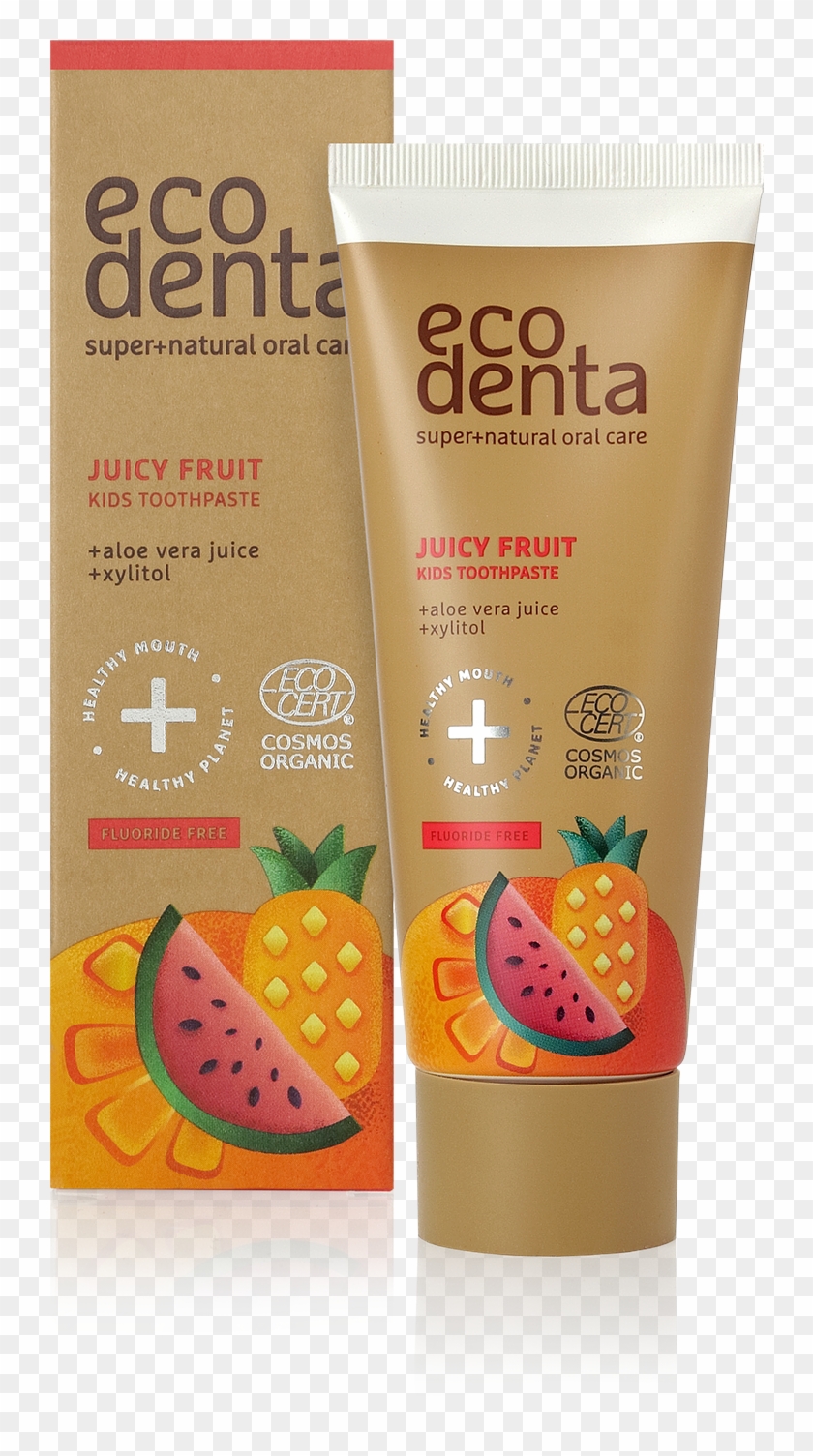 4770001001400 Ecodentajuicy Fruit 1539148960 - Ecodenta Cosmos Organic Juicy Fruit Toothpaste 75ml Clipart #2808487