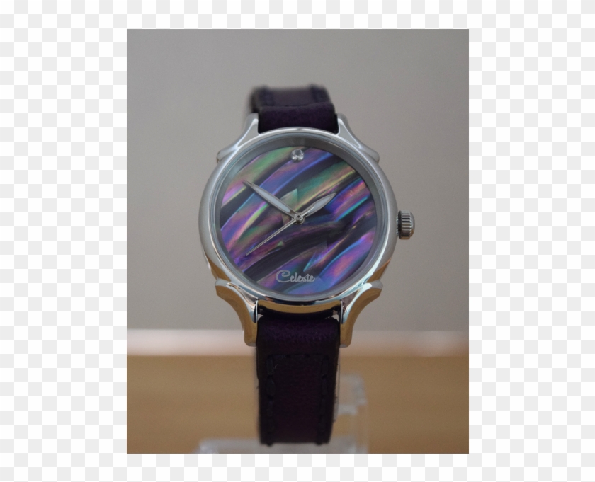 Northern Lights - Analog Watch Clipart