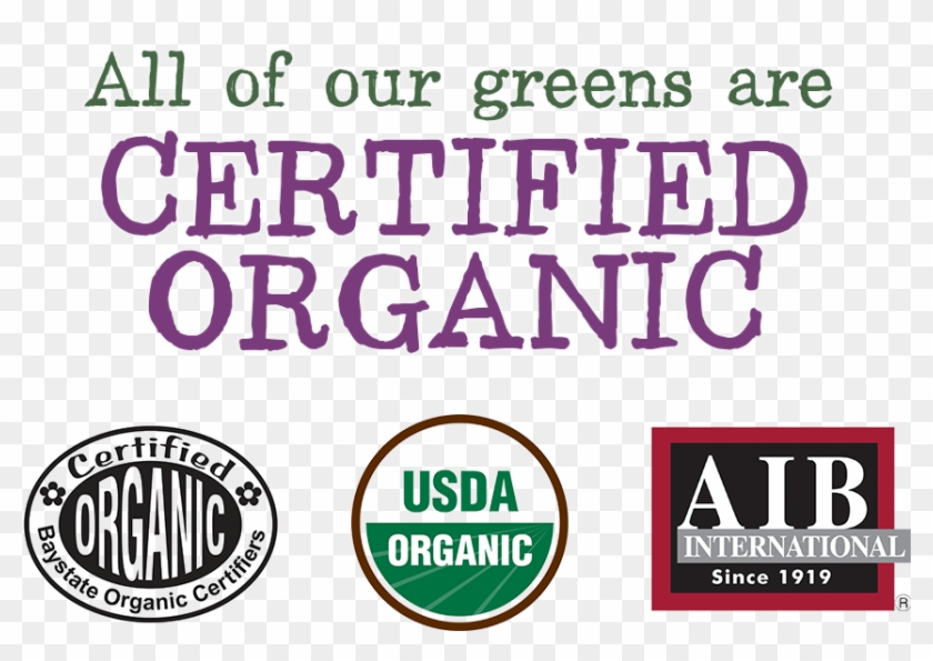 Usda Certified Organic Produce Microgreens Herbs Wheatgrass - Usda Organic Clipart #2808817