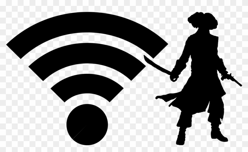 Avast Set Up Rogue Hotspots At Mobile World Congress, - Pirates Silhouette Clipart #2808893