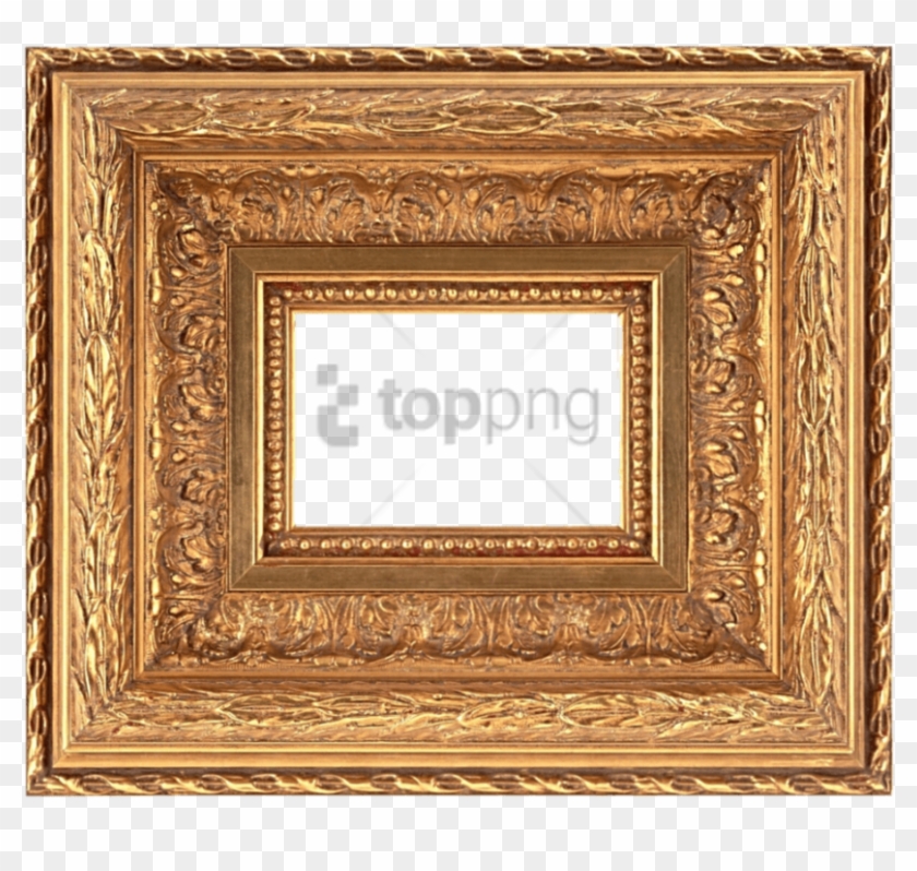 Free Png Vintage Gold Frame Png Png Image With Transparent - Картинные Рамки Для Фотошопа Clipart