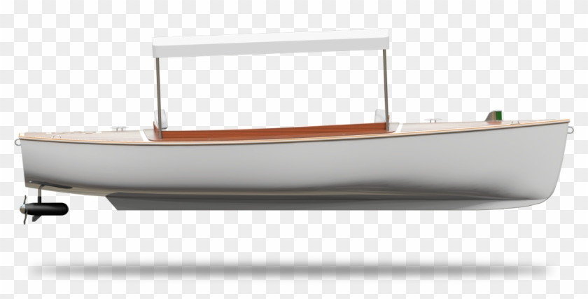 Electric-boat - Skiff Clipart #2810345