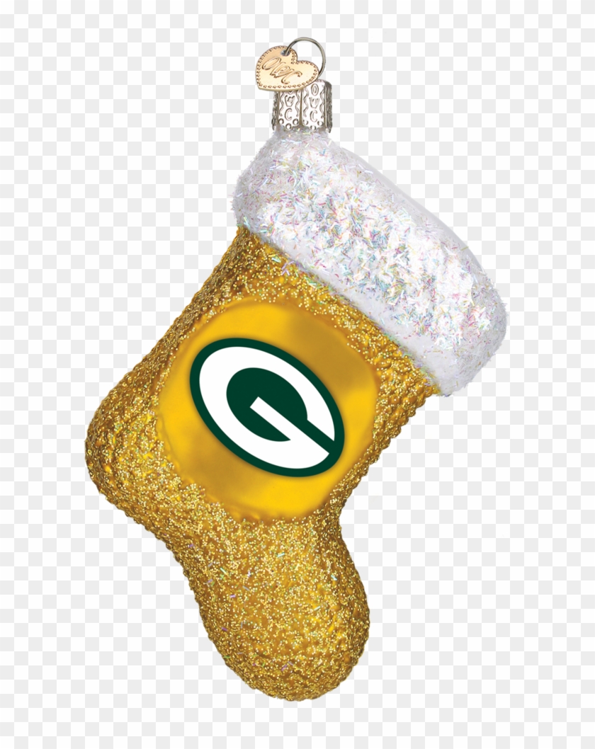 Green Bay Packers Stocking Ornament , Png Download - Locket Clipart #2810640