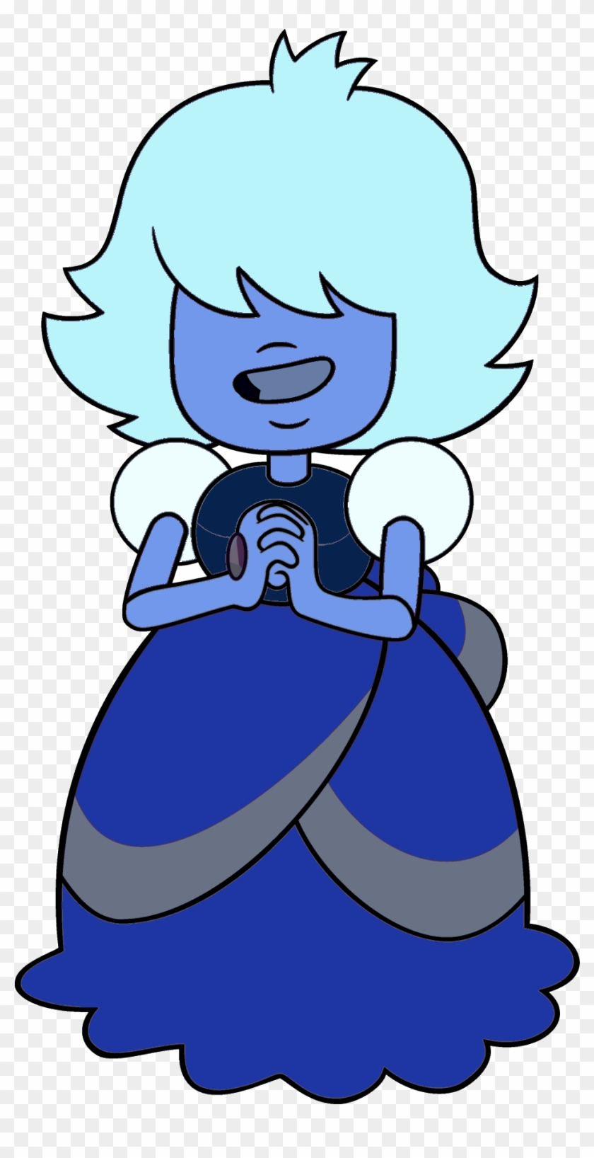 Steven Universe Padparadscha Blue Clipart #2810920