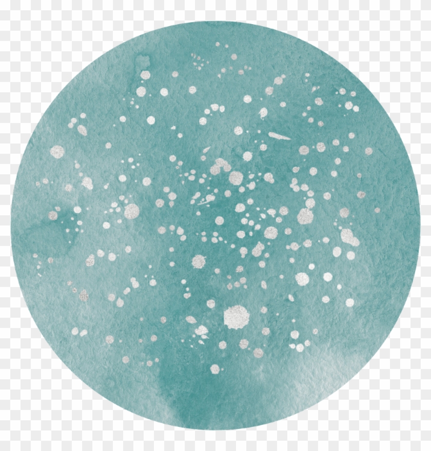 #teal #silver #green #aqua #watercolor #circle #ftestickers - Portable Network Graphics Clipart