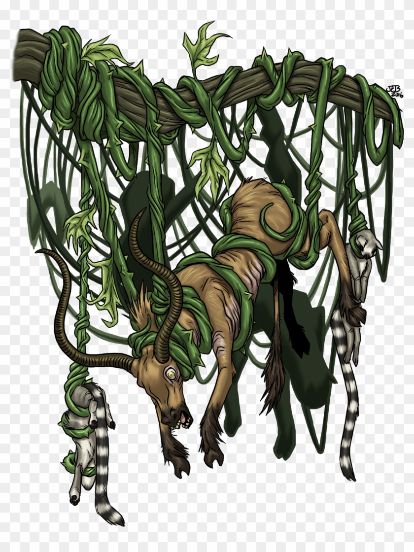 Characters Were Attacked By An Assassin Vine Immediately - Pathfinder Plant Clipart