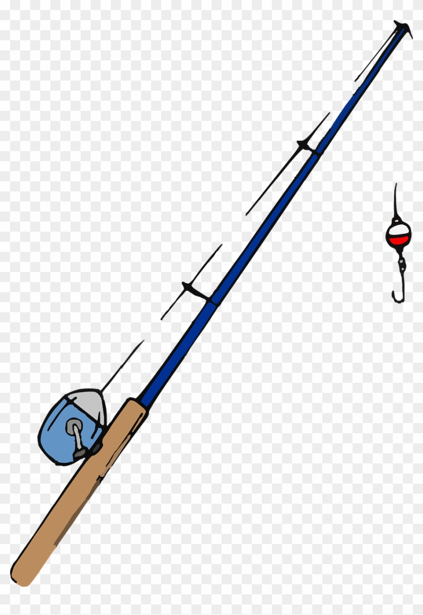 Fishing Rod Fishing Rod Png Image - Fishing Pole With Hook Clipart