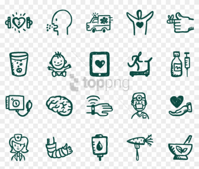 Free Png Health & Fitness Icons Clipart