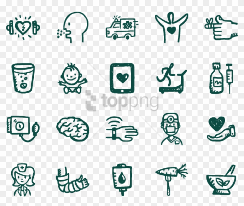 Free Png Health & Fitness Icons Clipart #2812013
