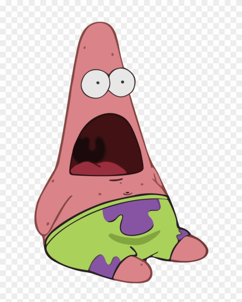 Surprised Patrick Render By Acersense D69jv7f Patrick Star Clipart 2812227 Pikpng - patrick star shocked face roblox patrick star meme on meme